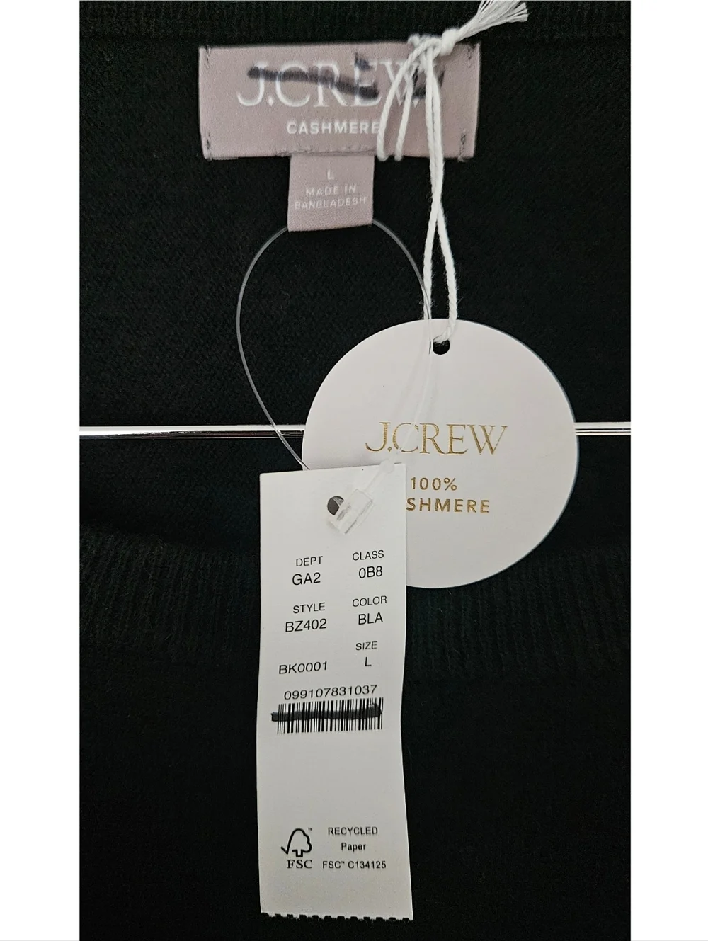 J.Crew Cashmere Boatneck Sweater